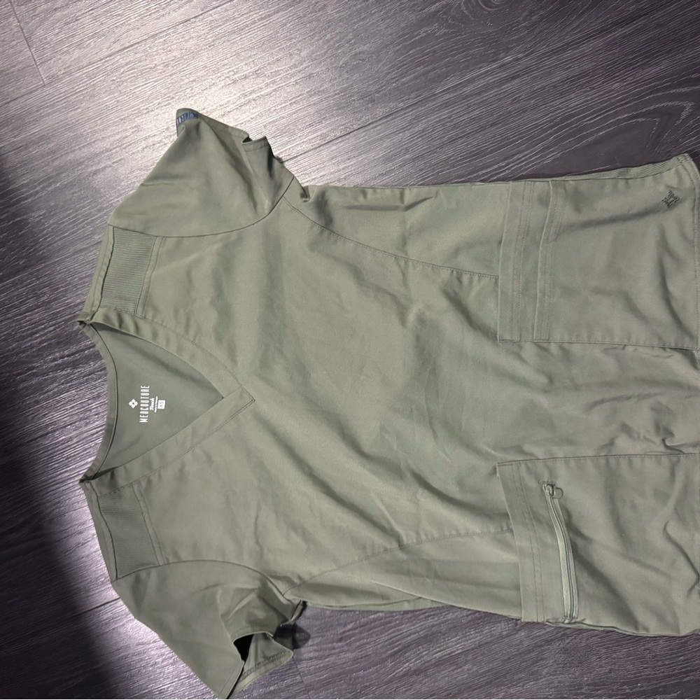 Med Couture Sage Green Scrub set